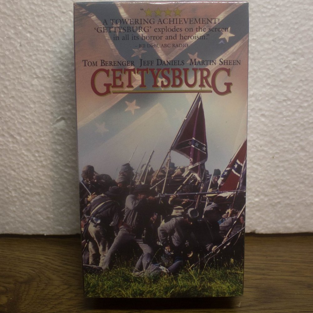 New in Package Gettysburg VHS
